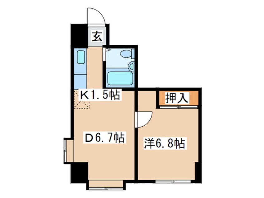 間取図 全国ビルニューオリンピア(312)