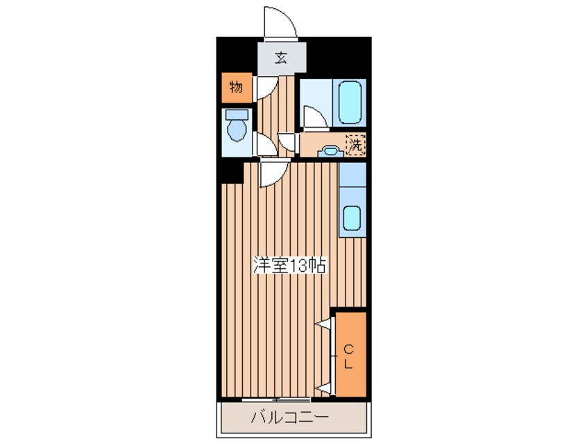 間取図 平岸パールハイム
