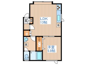 間取図 カンパーナ５．８