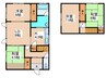 西岡２条１２丁目戸建 4LDKの間取り