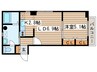 サングリ－ン東豊 1LDKの間取り