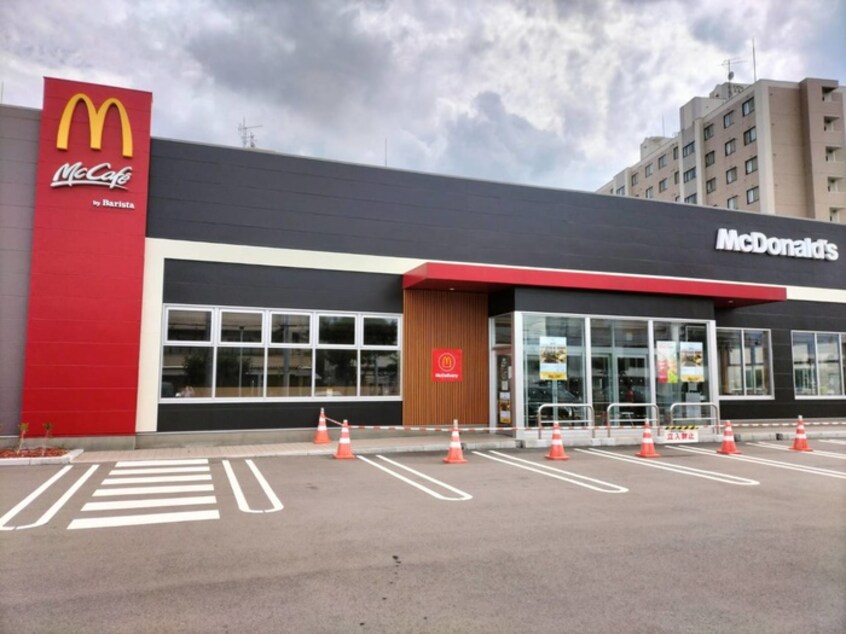 北23条西14丁目6-1 マクドナルド南新川店(ファストフード)まで1100m 裕マンション