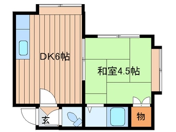 間取図 コーポ清和