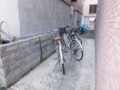 駐輪場 マ－プル平岸