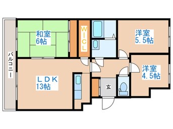 間取図 デイトナ