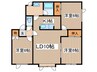 パ－クコ－トＢ 3LDKの間取り