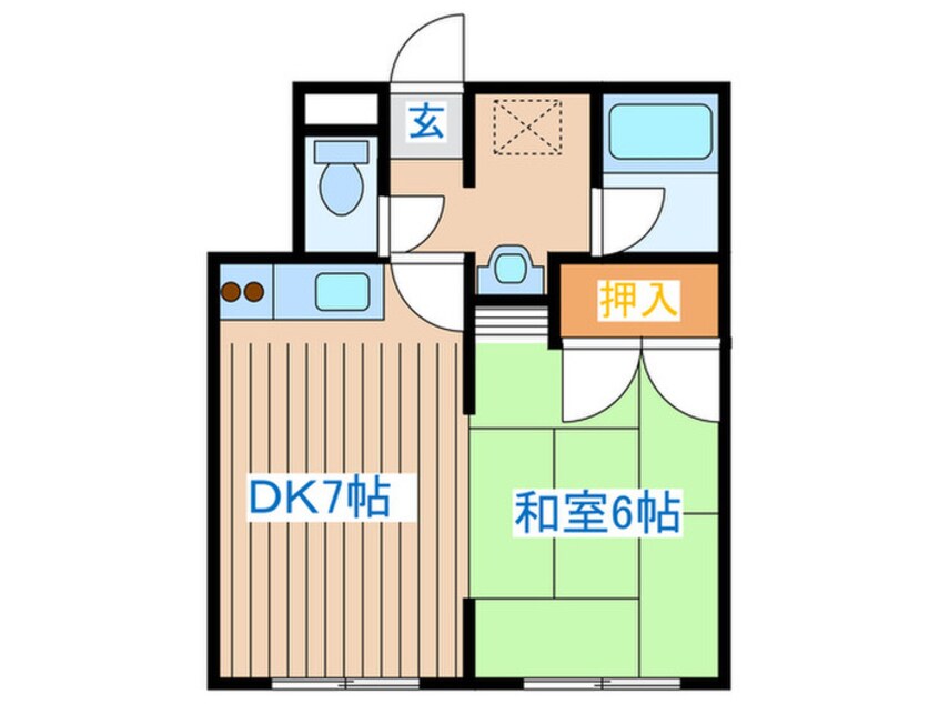 間取図 はるみマンション