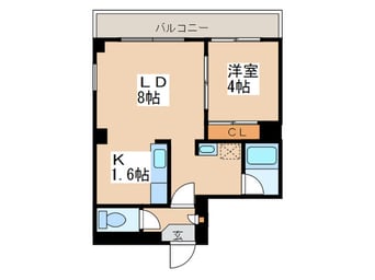 間取図 カサブランカ参番館