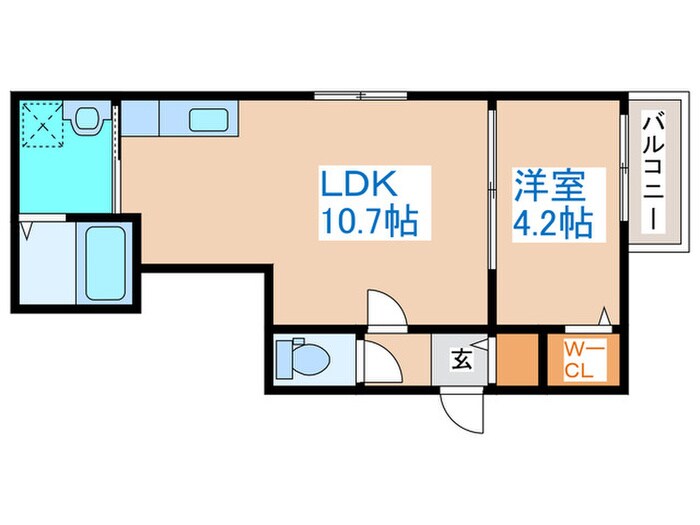 間取り図 アリュール南6条