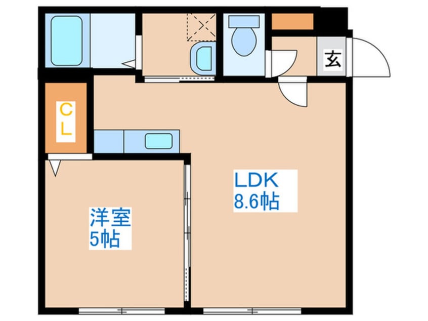 間取図 ＮＯＡＨ平岸
