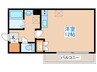 WEST　CANAL 1Rの間取り