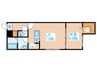 VILLA LIISA 1LDKの間取り