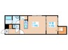 VILLA LIISA 1LDKの間取り