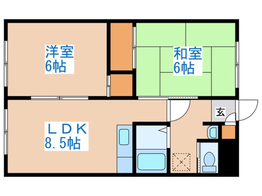 間取図 ＮＯＡ山の手
