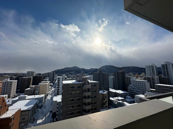 室内からの展望 プレミスト円山表参道