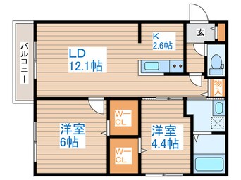 間取図 ブランシャールALAIN幌平橋