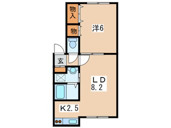 間取図 エスポワールＢ