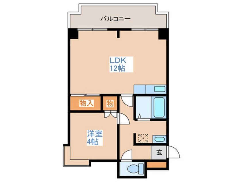 間取図 さんぱちＢＬＤⅡ