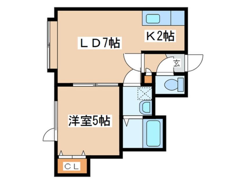 間取図 キャニオンリバーⅢ