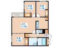 ZABO HILLS 手稲の間取図
