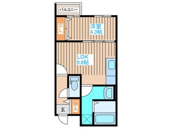 間取図 SERAM白石