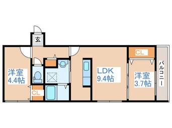 間取図 SERAM白石