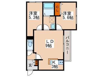 間取図 サクラガーデン北３５