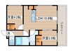 仮)ベルツリーＲＪⅡ 2LDKの間取り