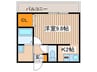 イオ南3条 1Kの間取り