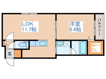 間取図 グランスター８