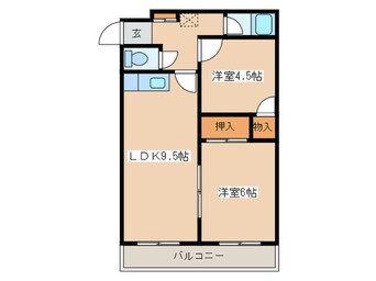 間取図 第１粕谷マンション