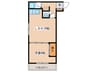 第１粕谷マンション 1LDKの間取り