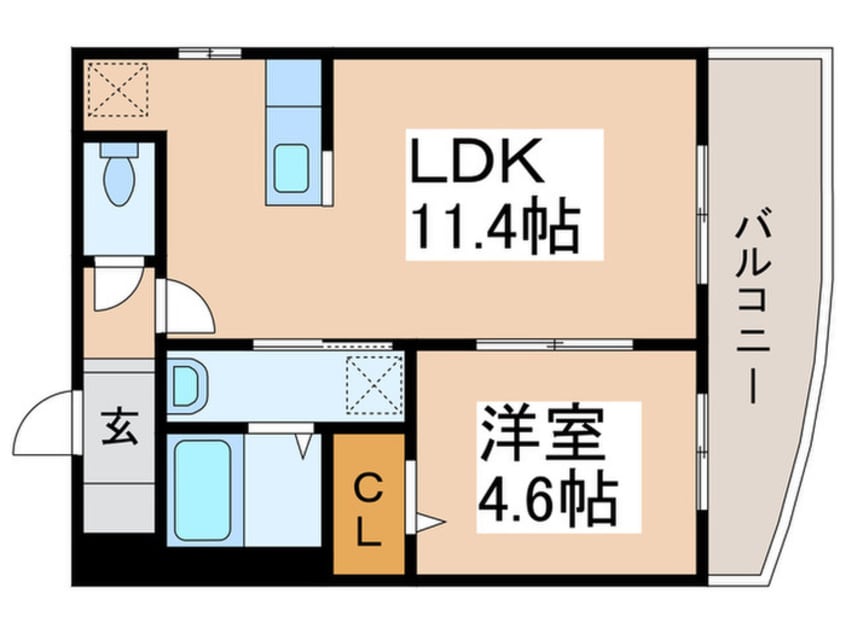 間取図 Terrace　Nagisa