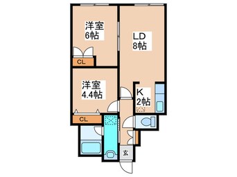 間取図 モデュロ－ル
