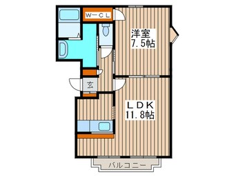 間取図 セブレ北２７条