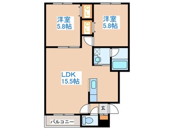 間取図 メゾンパルテール