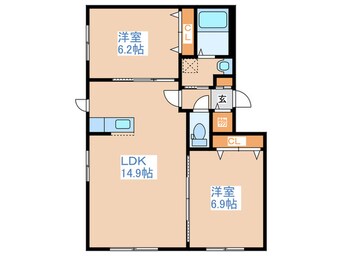 間取図 プラザ美園Ｂ