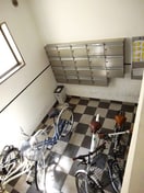エントランス部分 カーサベルデ琴似