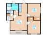パールハイム４５ 2LDKの間取り