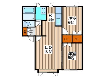 間取図 ハイツカルム