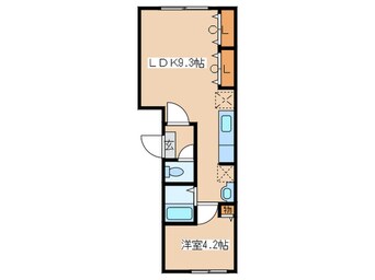 間取図 プ－ルフィス