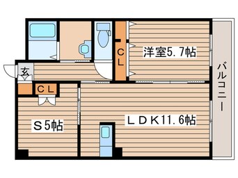 間取図 Precious court annex