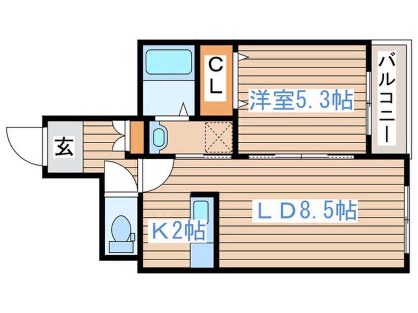 間取図 Precious court annex