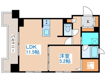 間取図 桂和レジデンス円山公園