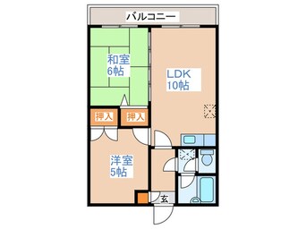 間取図 ロイヤルレインボ－平岸Ａ