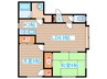 ハイフィールド 2LDKの間取り