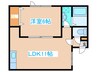 ヴィオーネ137 1LDKの間取り