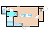 ヴィオーネ137 1Rの間取り