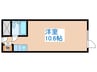 全国ビルニューオリンピア(605) 1Rの間取り