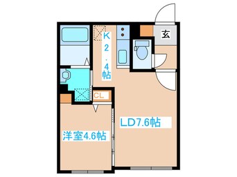 間取図 モーリス中島公園
